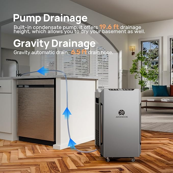 ARGENDON 70 PPD Energy Star Dehumidifier - Image 7