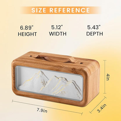 HEEYCEM Humidifiers for Bedroom, 600ml Cool Mist Humidifier - Image 3