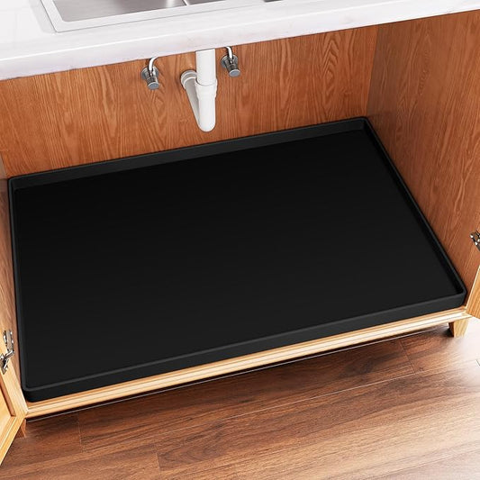 FLATO Waterproof Under Sink Mat 22" x 22" Shelf Liner by Unknown