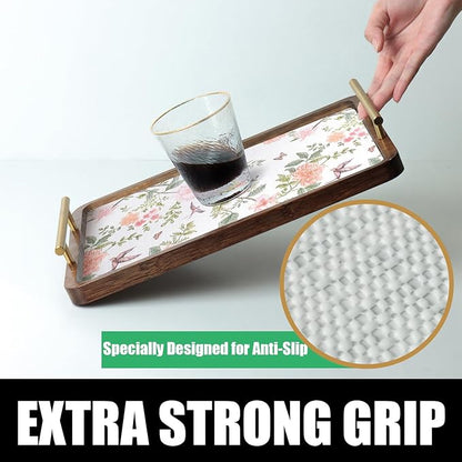 Bird Floral Shelf Liners Non Adhesive and Strong Non-Slip 12IN x 20FT Shelf and - Image 5