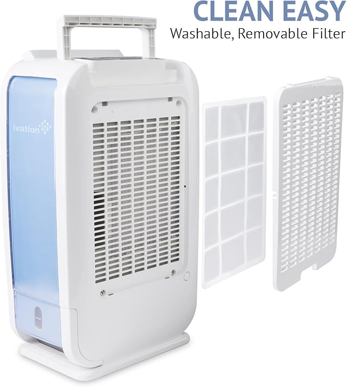 Ivation 13-Pint Small-Area Desiccant Dehumidifier Compact and Quiet - - Image 6