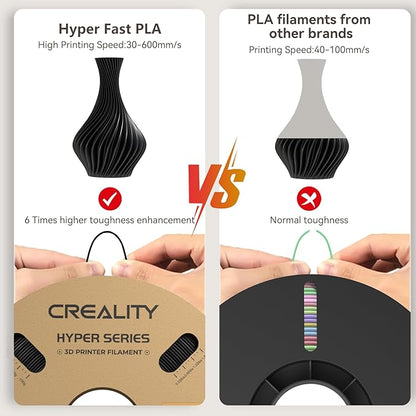 Creality 3D Printer Filament PLA 1.75mm 4KG, Official Hyper PLA Filament - Image 3