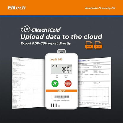 Elitech 4G Reusable Real-time Temperature Humidity Data Logger - Image 6