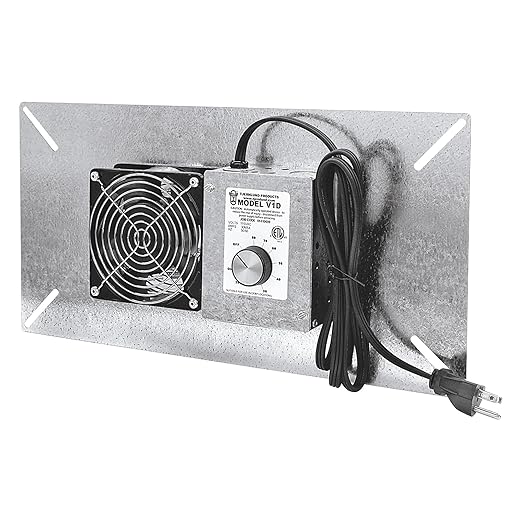 Tjernlund V1D UnderAire Crawlspace Ventilator Fan Moisture Mold Reducing - Image 5