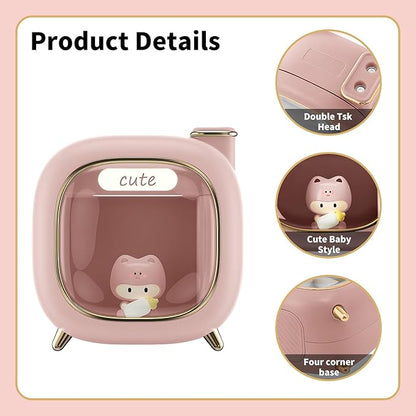 Cute Pet Humidifier, 13.5oz Creative TV Humidifier, USB Plug in Use, Desktop - Image 4
