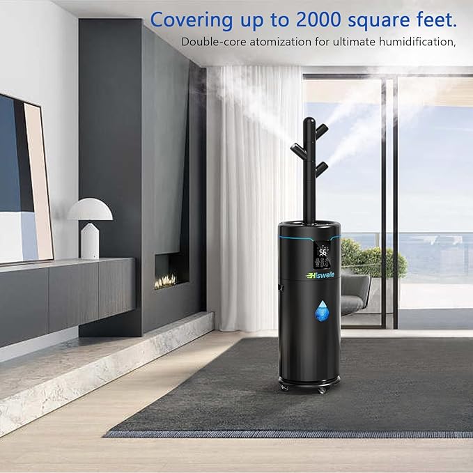 Large Humidifiers for Bedroom, 4.5 Gal Cool Mist Humidifier for Large Room - Image 4