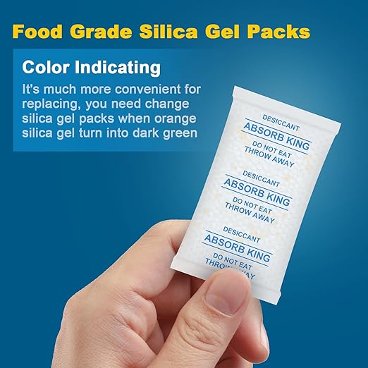 Silica Gel Packets, 1 Gram 500 Packs Moisture Absorbers - Image 2