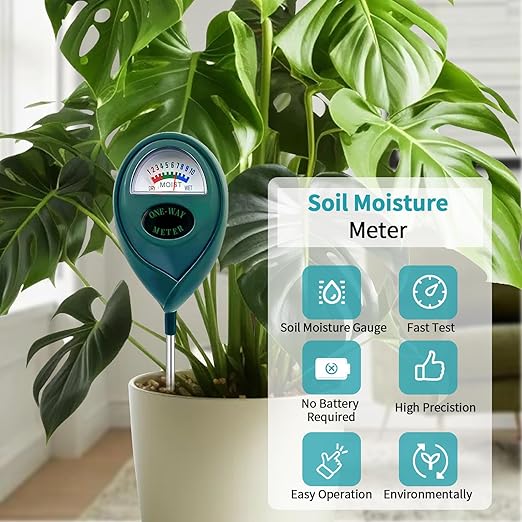 Green Soil Moisture Meter, Soil Tester, Moisture Meter Plants, Soil Moisture - Image 2