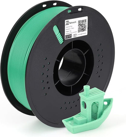 22 Network PLA 3D Printer Filament 1.75mm, 1kg Spool, Dimensional Accuracy by Home