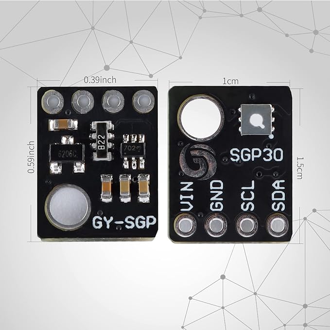 GY-SGP30 Gas Sensor, Air Quality Carbon Dioxide Formaldehyde Monitoring TVOC - Image 5