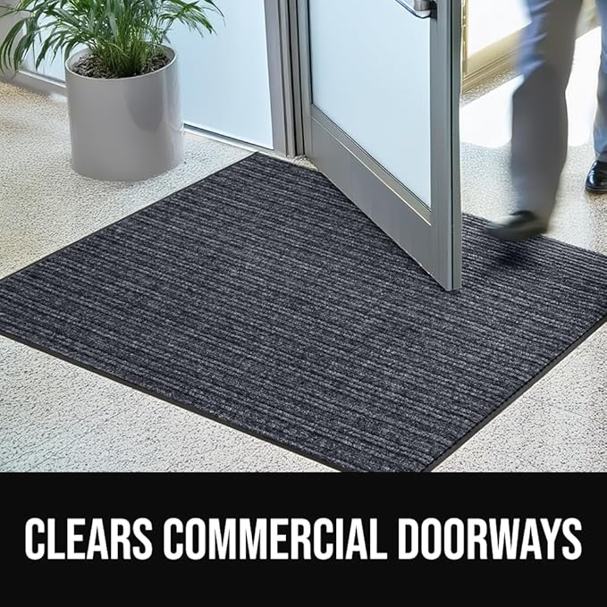 GORILLA GRIP Waterproof Traffic Guard Door Mat, 2 Pack Heavy Duty Entryway Mats - Image 5