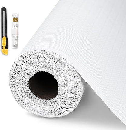 Drawer and Shelf Liner for Kitchen Cabinet, Non-Adhesive Cabinet Liner 18in x by GTJ