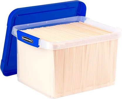 Bankers Box Heavy Duty Plastic File Box - Image 2