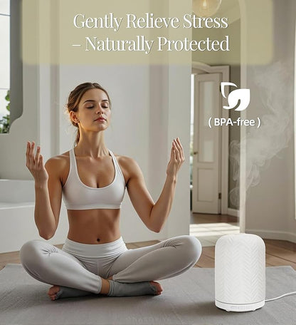 Essential Oil Diffuser – 2.4MHz Ultrasonic Aromatherapy Diffuser, Health Night - Image 4