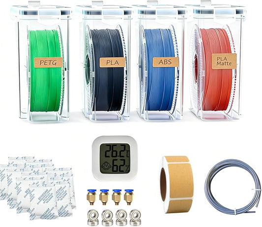 Filament Storage Box 4-Pack by Lokkr