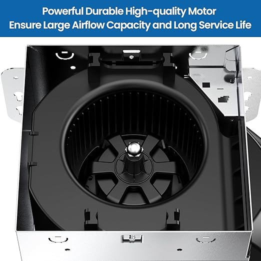 FASDUNT 2-in-1 Bathroom Exhaust Fan - Image 3