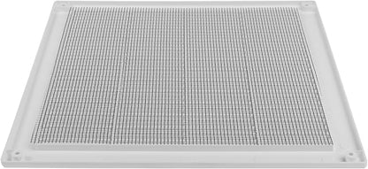 12" x 12" Square Air Vent Cover – White Plastic Vent Deflector - Image 8