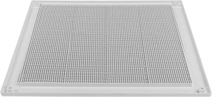 10-Pack 12" x 12" Square Air Vent Cover – White Plastic Vent Deflector - Image 9