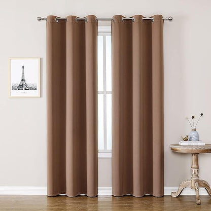 ChrisDowa Grommet Room Darkening Curtains by ChrisDowa