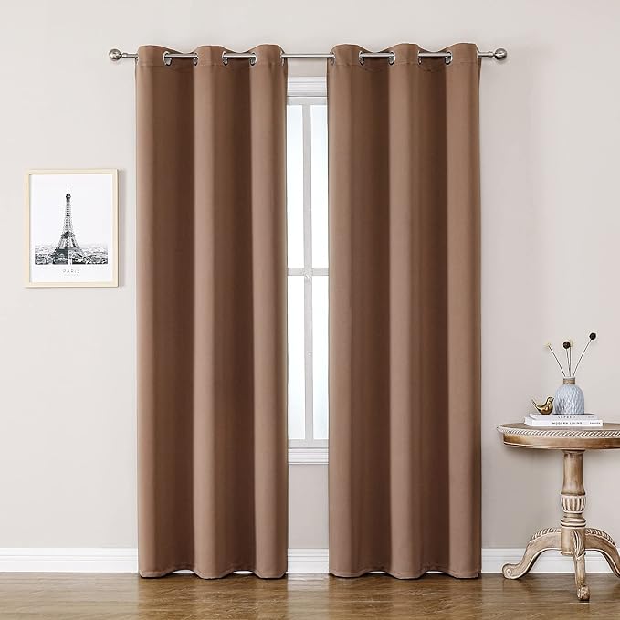 ChrisDowa Blackout Curtains 72 inches Long by ChrisDowa