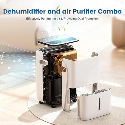 80 Pint Dehumidifier for Basement and Home, Covers up to 4, 500 Sq. Ft Rooms - Image 5