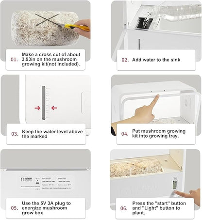 Mushroom Growing Tent, Intelligent Mushroom Growing Kit - Image 6