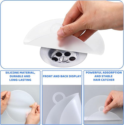 Yinkin 6 Pcs Drain Covers to Keep Bugs Out Silicone Shower Floor Tub Stoppers - Image 5