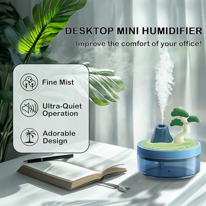 Cute Mini Humidifier 320mL Cool Mist Humidifie mute - Image 3