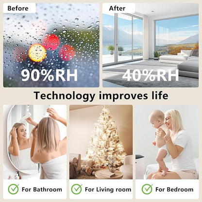 Dehumidifier 63OZ 1800ML Small Dehumidifier - Image 7