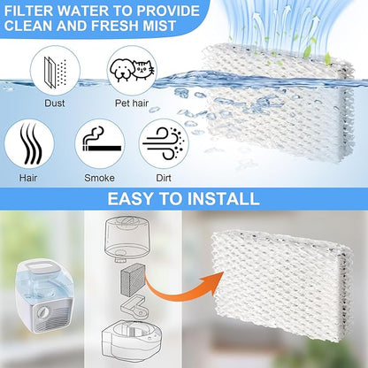 Marspark 36 Pack Humidifier Filters Replacement Compatible - Image 3