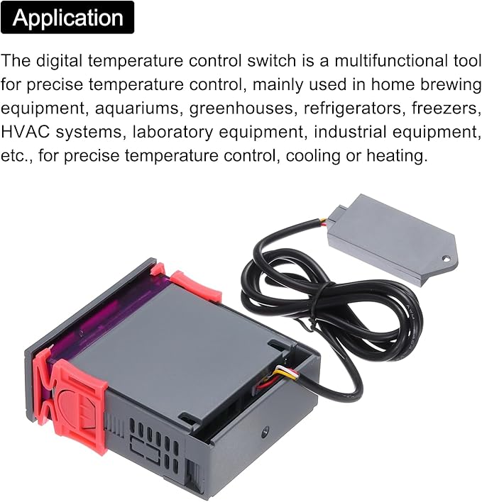 MECCANIXITY STC-3028 10A AC 110-220V Digital LED Temperature Controller - Image 4