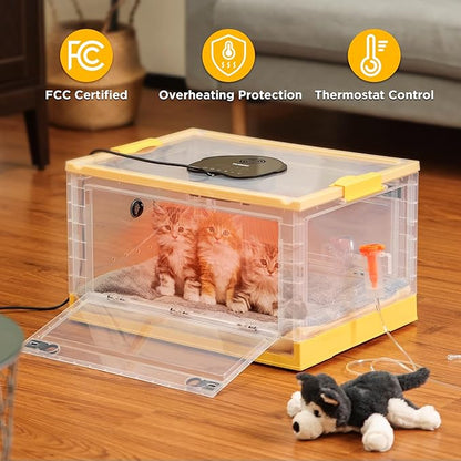 TURBRO 85L Pet Incubator, Precision Temperature Control - Image 7