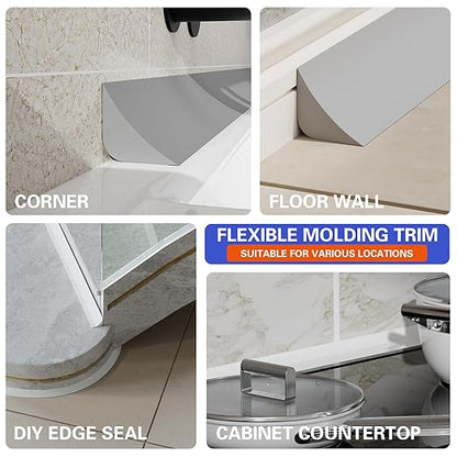 Flexible Molding Trim, Flexible Bendable Adhesive Caulking Strip, Molded Trim - Image 7