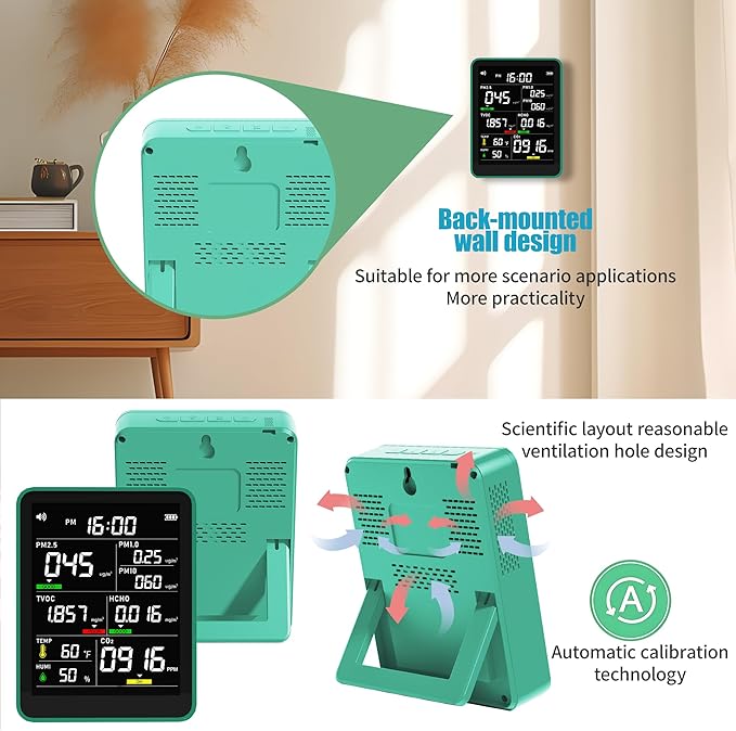 XOOPON 13-in-1 Indoor Air Quality Monitor - Image 5