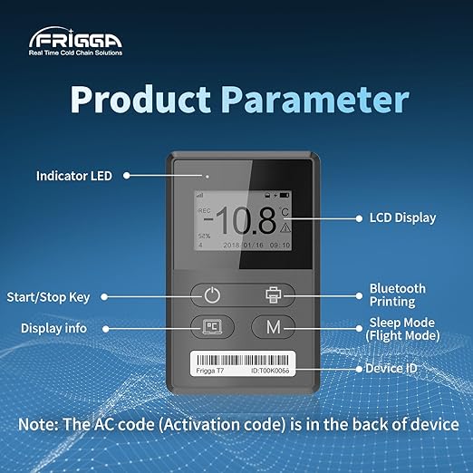 Frigga T70 4G/5G Temperature & Humidity Monitor Real-Time Reusable Temperature - Image 9