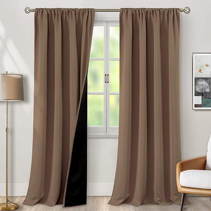 BGment 100% Blackout Curtains 108 Inch Long by BGment