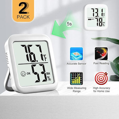 Antonki 2 Pack Room Thermometer - Image 9