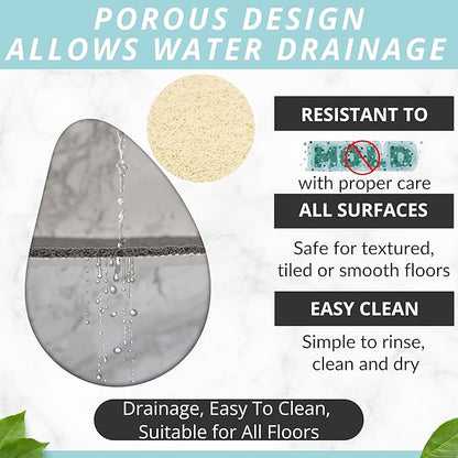 ENKOSI Loofah Non-Slip Shower and Bath Mat - Image 4