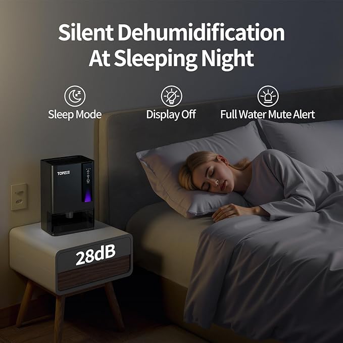 Dehumidifiers for Home, Dehumidifier for Bedroom Bathroom Basement - Image 3