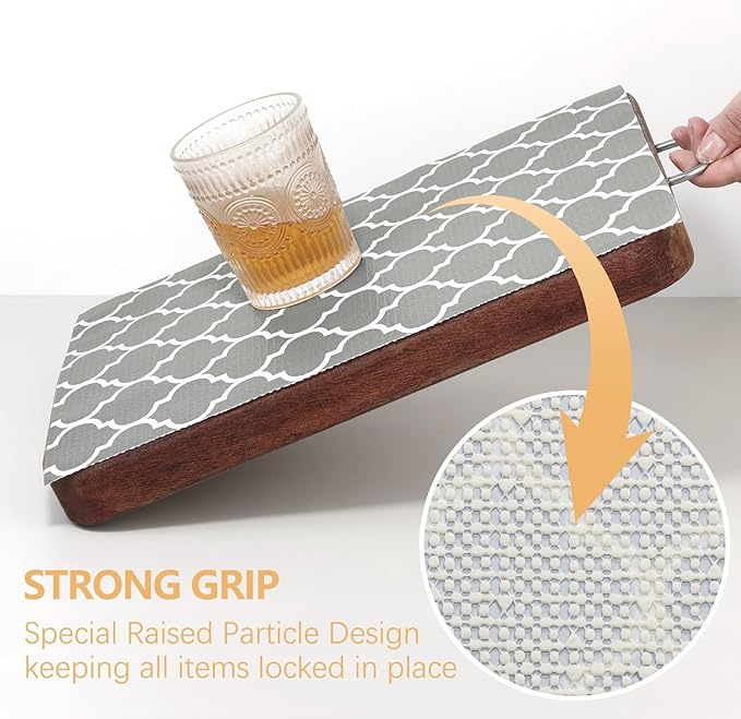 Drawer Shelf Liner Non Adhesive, Slip Resistant Easy to Clean Protect Kitchen - Image 2
