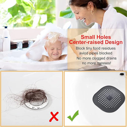 Hair Drain Catcher, Square Drain Cover - Image 3