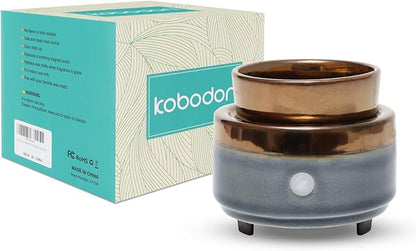 kobodon Ceramic Candle Wax Warmer, Home Fragrance Diffuser, Wax Melter - Image 2
