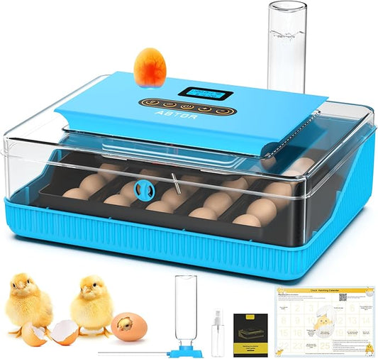 25 Egg Incubator Digital Poultry Hatcher Machine by ABTOR