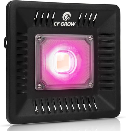 Waterproof 100W LED Grow Light Full Spectrum, New Technology COB LED Grow Light by CFGROW