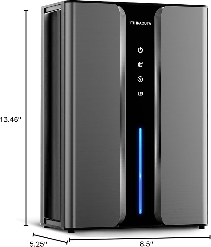 Home Dehumidifier with Drain Hose, 95oz Quiet dehumidifier - Image 10