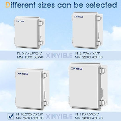 Waterproof Outdoor Project ABS Plastic Junction Box IP67 Weatherproof Dustproof - Image 4
