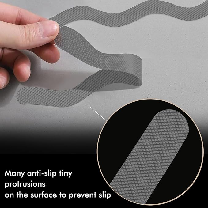 24 PCS Anti Slip Shower Stickers, Safety Bathtub Non Slip Strips, Adhesive - Image 2
