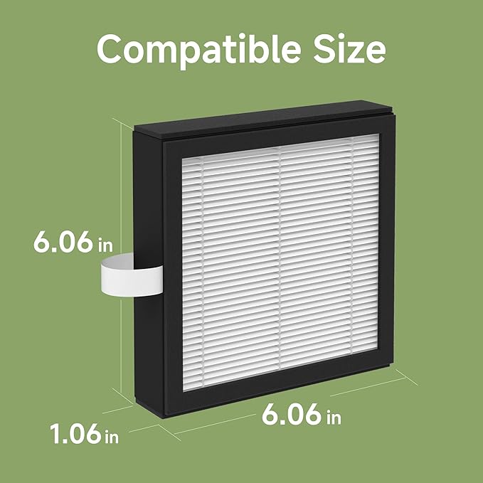 4 Pack DH02 3-in-1 Activated Carbon Replacement Filter Compatible - Image 6
