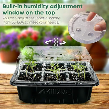 MIXC 10 Packs Seed Starter Tray Seed Starter Kit - Image 2