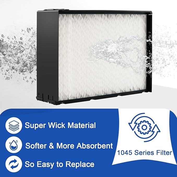 1 Pack 1045 Humidifier Super Wick Filter Compatible - Image 3